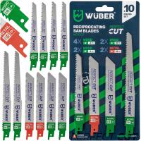 НАБОР ЛЕЗВИЙ ДЛЯ САБЕЛЬНОЙ ПИЛЫ ДЛЯ МЕТАЛЛА И ДЕРЕВА 10ШТ