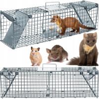 GIGANT ŻYWOŁAPKA NA KUNY SZCZURY WYDRY ŁASICE LIS PUŁAPKA ŁAPKA HUMANITARNA