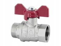 ШАРОВОЙ КРАН 1/2 ВТ/С БАБОЧКОЙ 1/2 