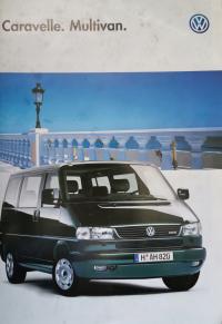 Volkswagen Caravelle Multivan Prospekt Folder