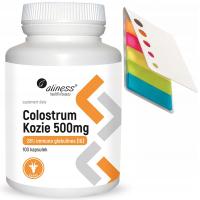 Aliness Colostrum Kozie SIARA immuno globulines IG 28% 500 mg x 100 kaps