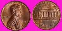 1 Cent Lincoln USA 1974 D Mennica Denver Dziedzic67 /U1091