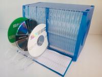 SZAFKA Pojemnik na 60 płyt CD lub DVD NIEBIESKI CP60