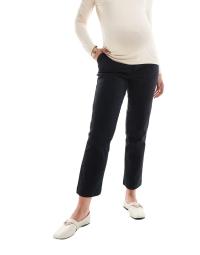 ASOS DESIGN MATERNITY CHINOSY W KOLORZE CZARNYM 48