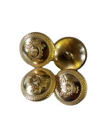 Металлическая пуговица-золото-герб-пуговицы - 20 мм