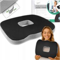 ОРТОПЕДИЧЕСКАЯ ПОДУШКА ДЛЯ СИДЕНЬЯ АВТОМОБИЛЯ ДЛЯ КРЕСЛА С ЭФФЕКТОМ ПАМЯТИ