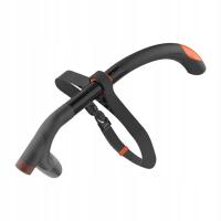 Akcesorium do nurkowania z rurką silikonową, wygodne, przenośne, pomarańczowe