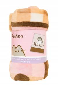 Koc Kocyk Dziecięcy Flanelowy Carbotex 130 x 160 Miękki PUSHEEN