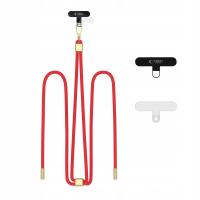 Ремешок для телефона пластик красный