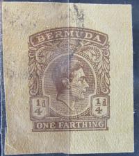 Bermudy kolonia brytyjska stary znaczek (6/10