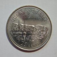 25 Cents, Quebec, Kanada, 1992r. X1742