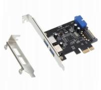 Kontroler PCI-E usb3.0 low profile dell hp GDN