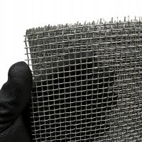 Siatka tkana techniczna ocynk oczko 4mm drut 1mm sito 5 szer. 1m