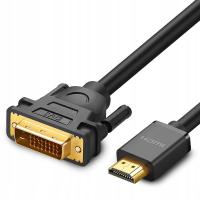 Kabel HDMI-DVI Ugreen 10135 2 m czarny