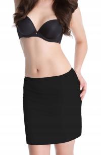 JULIMEX PÓŁHALKA POD SUKIENKĘ SOFT&SMOOTH KOMFORT GŁADKA CZARNA XL