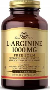 SOLGAR L-Arginine 1000mg 90 Tabletek L-Arginina