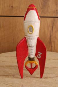 Декоративная фигурка - чугунная ракета