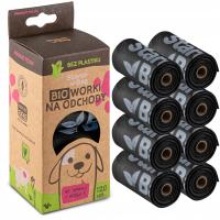 StarchBag Kupoworki 8-pak KOMPOSTOWALNE CZARNE 120szt worków