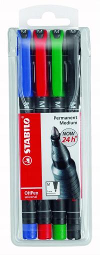 FOLIOPIS STABILO OHPEN M-1,0MM ETUI KPL 4 SZT