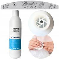 NTN Cleaner odtłuszczacz do przemywania paznokci 1000ml + PILNIK