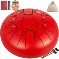Steel Tongue Drum 8 Inch 11 Notes w/Drum Mallets Best Gift for Adult & Kids