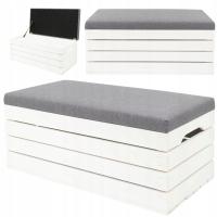 Пуф игрушечный ящик сиденье деревянный ящик 80 см открытый ящик