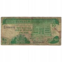 Banknot, Mauritius, 10 Rupees, 1985, KM:35b, VG(8-