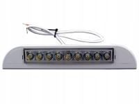 Фонарь 9 LED, угловой диаметр campervan 23cm 12v 24v