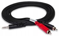 HOSA CMR-206 - Kabel wtyk TRS 3,5mm – dwa wtyki RCA (cinch) 1,8m