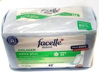 FACELLE Diskret Wkładki Higieniczne, Extra Plus 10szt Bardzo Chłonne