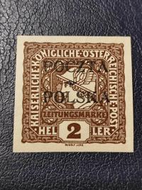 1919 fi.50a** gwarancja Berbeka PZF, Ryblewski, wydanie krakowskie