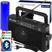 РАДИО КУХНИ СЕТИ БАТАРЕИ FM AM SW BLUETOOTH ПЕРЕЗАРЯЖАЕМЫЕ BLOW RA9