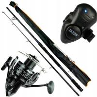 JAXON catfish удочка рыболовная катушка комплект сома zs1