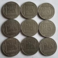 Moneta Francja 25 centimes 1903 przedwojenna