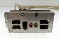 Порты передней панели USB 2.0 Audio FireWire