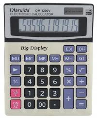 Офисный калькулятор 12 цифр DM-1200v большой XL