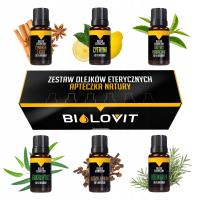 Zestaw Olejków Eterycznych Apteczka Natury Prezent pod choinkę 6x10ml