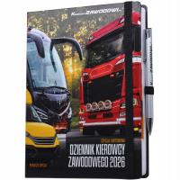 Kalendarz Kierowcy Zawodowego 2026 dla ciężarówek, busów i autobusów PL