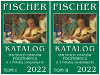 FISCHER KATALOG ZNACZKÓW POLSKICH 2022 - TOM 1+2