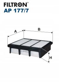 Воздушный фильтр Filtron AP 177/7