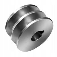 KOŁO PASOWE SZAJBA 100 MM DWA PASKI HB- 2X17-80-otwór z listy