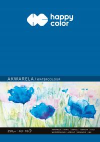 Blok akwarelowy, ART A3/10k, 250g, Happy Color