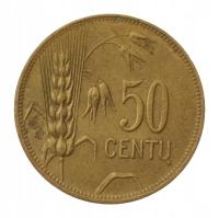 [M28353] Litwa 50 centu 1925