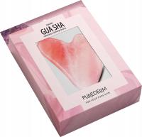 PUREDERM MASAŻER GUA SHA ROSE QUARTZ