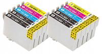 10× Tusze T0711 T0891 do EPSON STYLUS S21 D92 SX100 SX115 SX210
