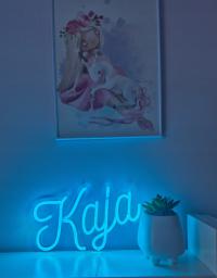 NEON LED napis dowolne IMIĘ dla dziecka 50cm