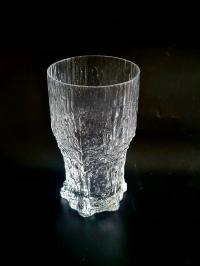 T. Wirkkala Aslak Ittala - szklanka 375 ml fiński modernizm, szkło lodowe