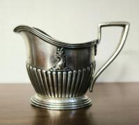 Молочник в стиле модерн, как Fraget, красиво украшенный, 3/16 пинты, XIX-XX вв.