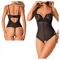 Obsessive Body otwarte Serena Love czarne XS/S