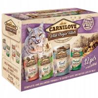 Carnilove Cat Pouch Multipack mokra karma dla Kota Mix Smaków 12x85g